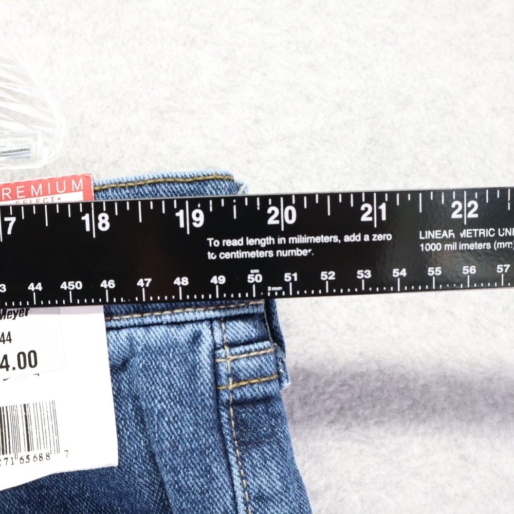Lee Jeans Mens 42x32‎ Dylan Regular Straight Leg 5-Pocket Premium Denim Blue NWT - Picture 3 of 9